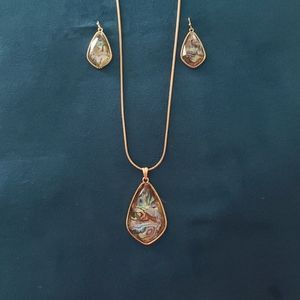 Jewelry set Necklace and earrings